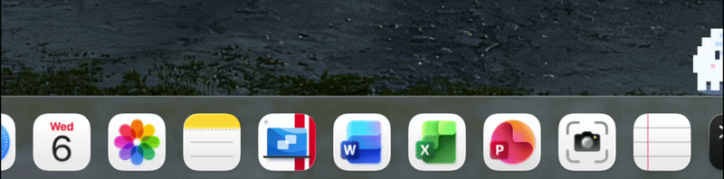 Retro Dock mascot